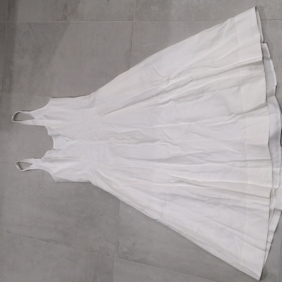 Reformation White Midi Dress - Picture 7 of 13